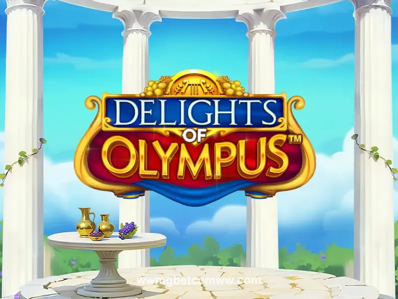 Imagem do jogo Delights of Olympus disponível no mgbet